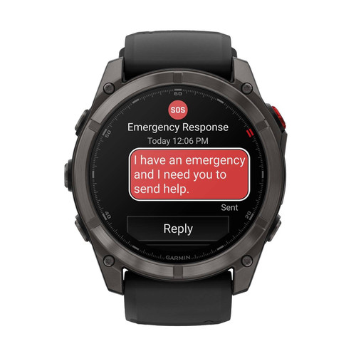 Garmin fenix 8 Pro AMOLED Sapphire Smartwatch, 51 mm