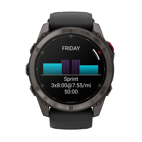 Garmin fenix 8 Pro AMOLED Sapphire Smartwatch, 51 mm