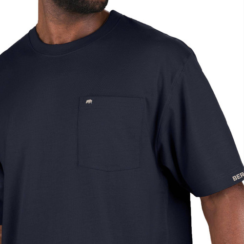 Berne Men's Heavyweight Short Sleeve Pocket T-Shirt