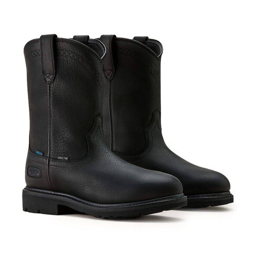 Ariat Men's Sierra Waterproof Roper Toe Steel Toe Work Boots