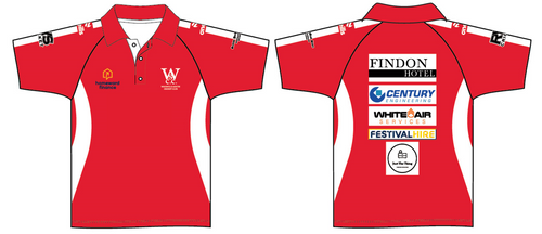 WSCC - Woodville South CC Sublimated Club Polo (KIDS)