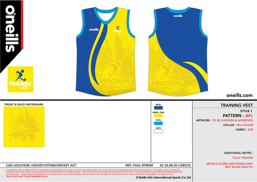 Mens/Kids Hockey ACT Vest