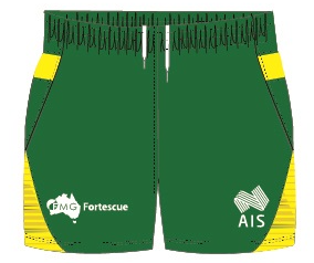 HOCKEY AUSTRALIA - Green Training Short (Ladies)