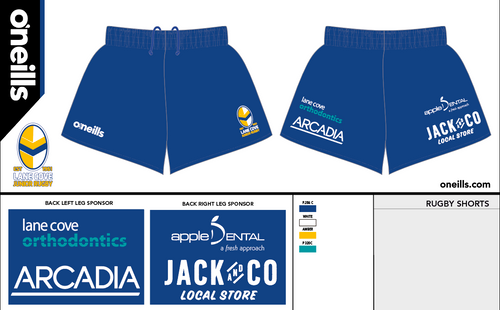 Lane Cove Sublimated Playing Shorts (Kids)