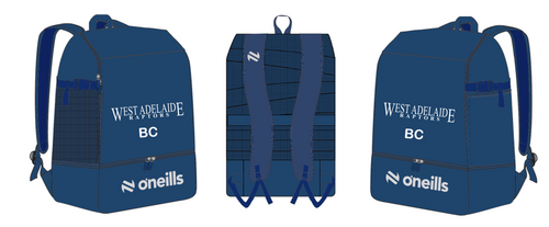 WSAR - West Adelaide Raptors Soccer Club - Endurance Backpack (Initials Optional)
