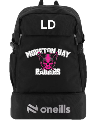 MOBR - Moreton Bay Raiders Rugby - Endurance Backpack (Initials Optional)