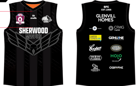 SHWD - Sherwood AFC 2025 Reversible Singlet (Mens/Ladies/Kids)