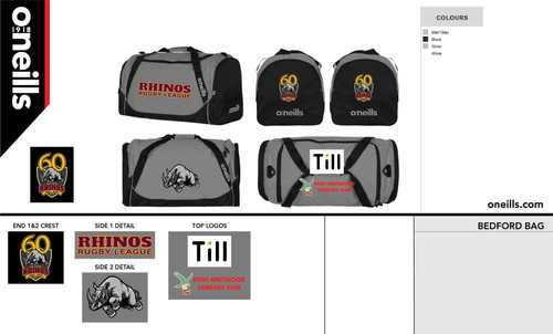 Holy Cross Rhinos Individual Sports Bag 25"