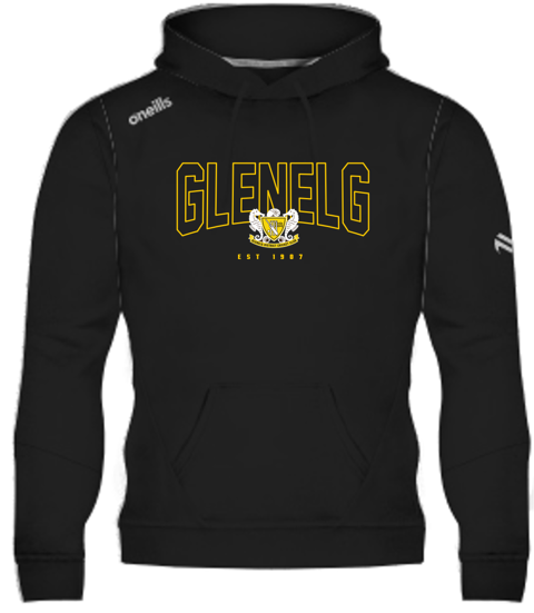 Glenelg District Cricket Club - Evolve Hoodie Black (Adult Sizing)