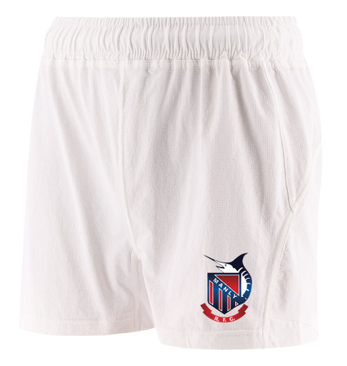 MANL - Manly Marlins Rugby Union Football Club - Cyclone Shorts (White)