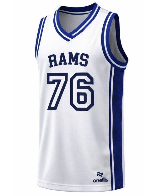 MRBK - Moorebank Rams - 2026 Basketball Singlet (White)