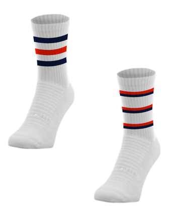 ETDC - Club Socks with Gripper (White)