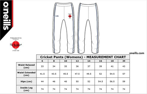 MNDCC Playing Pants White - (Womens)