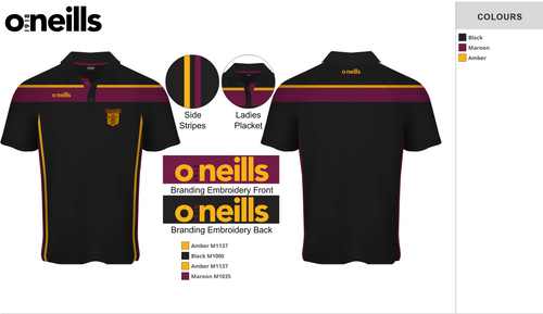 Taradale Cricket Club Auckland Polo - Black (Seniors)