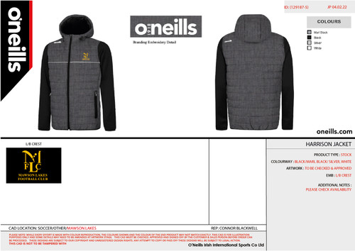 Mawson Lakes Harrison Jacket