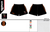 HCCC - Sublimated Training Shorts - Black (Seniors)