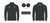 Adelaide Uni Nevis Half Zip Squad Top (Kids)