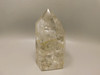 Natural Quartz Crystal Large 4.8 inch Polished Point Scenic Rock #O1