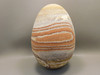 Rhyolite 6 inch Stone Carving Egg Large Decorator Rock Utah #11