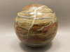 Petrified Wood 2.5 inch Stone Sphere Fossil Northwestern USA #O90