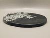 Chrysanthemum Stone Large Plate 7 inch Natural Decorator Rock #O21