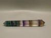 Fluorite Crystal Large Double Terminated Point 5.17 inch Wand #O16