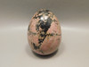 Rhodonite Egg Shaped 2 inch Polished Rock Pink Gemstone #O2