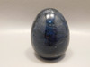 Dumortierite Egg Shaped 2 inch Polished Rock Blue Gemstone #O2