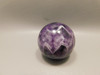Chevron Amethyst Sphere 1.5 inch Purple Gemstone 40 mm #O3