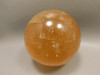 Honey Calcite Stone 3.25 inch Sphere Rock 82 mm Crystal Ball #O11