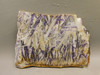 Purple Sagenite Stone Slab Lapidary Rough Rock #O5