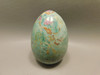 Ruby and Fuchsite Egg Carved Stone 2.5 inch Rock #O3