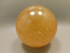 Honey Calcite Stone 3.25 inch Sphere Rock 82 mm Crystal Ball #O12