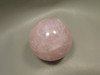 Star Rose Quartz Sphere 2 inch Pink Gemstone 51 mm Ball #O2