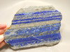 Lapis Lazuli Stone Slab Lapidary Cabbing Rough Rock #O7