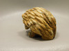 Hedgehog Figurine Kalahari Jasper Carved 2 inch Stone Animal #O2