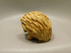 Hedgehog Figurine Kalahari Jasper Carved 2 inch Stone Animal #O5