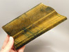 Tigereye Rough Rock Yellow Tigers Eye Stone Slab Cabbing #O8