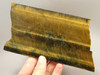 Tigereye Rough Rock Yellow Tigers Eye Stone Slab Cabbing #O2