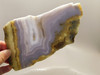 Blue Lace Agate Stone Slab Lapidary Cabbing Rough Rock #O4