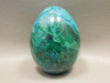 Chrysocolla Malachite Stone Egg Carving 1.8 inch or 47 mm Arizona #O4