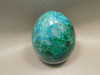 Chrysocolla Malachite Stone Egg Carving 1.8 inch or 47 mm Arizona #O4