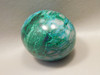 Chrysocolla Malachite Stone Egg Carving 1.8 inch or 47 mm Arizona #O4