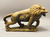 Lion Figurine Carving Tigereye 7 Inch Carved Gemstone Animal #O353