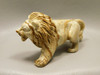 Lion Figurine Carving Kalahari Jasper 4 Inch Stone Animal #O118