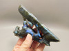 Horse Figurine Labradorite Gemstone Animal Stone Carving #O316