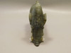 Warthog Figurine Labradorite Carved Stone Animal #O1