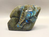 Mouse Labradorite Hand Carved 3 inch Gemstone Animal Totem #O330