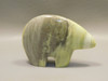 Bear Figurine Gemstone Animal Carving Serpentine 3.4 inch #O20