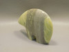 Bear Figurine Gemstone Animal Carving Serpentine 3.4 inch #O20